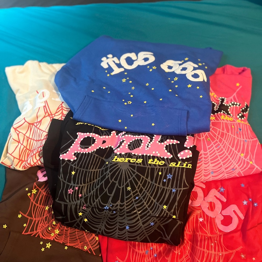 Sp5der Hoodies “555” Young Thug.